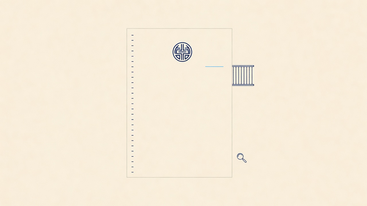Illustration: a sealed international document beside a small barred window and a register of twenty-six marks